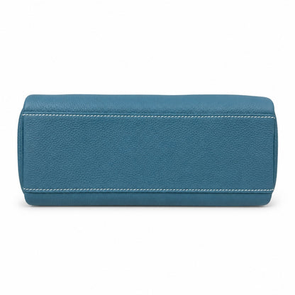 🆕 In stock Kelly Messenger messenger bag for men and women, denim orchid buckle, imported leather, all-steel hand-waxed thread, the highest cost-effectiveness on the Internet. The classic combination