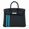 Mini Birkin 25cm Officier Edition in Cypress Green Togo & Swift Calfskin