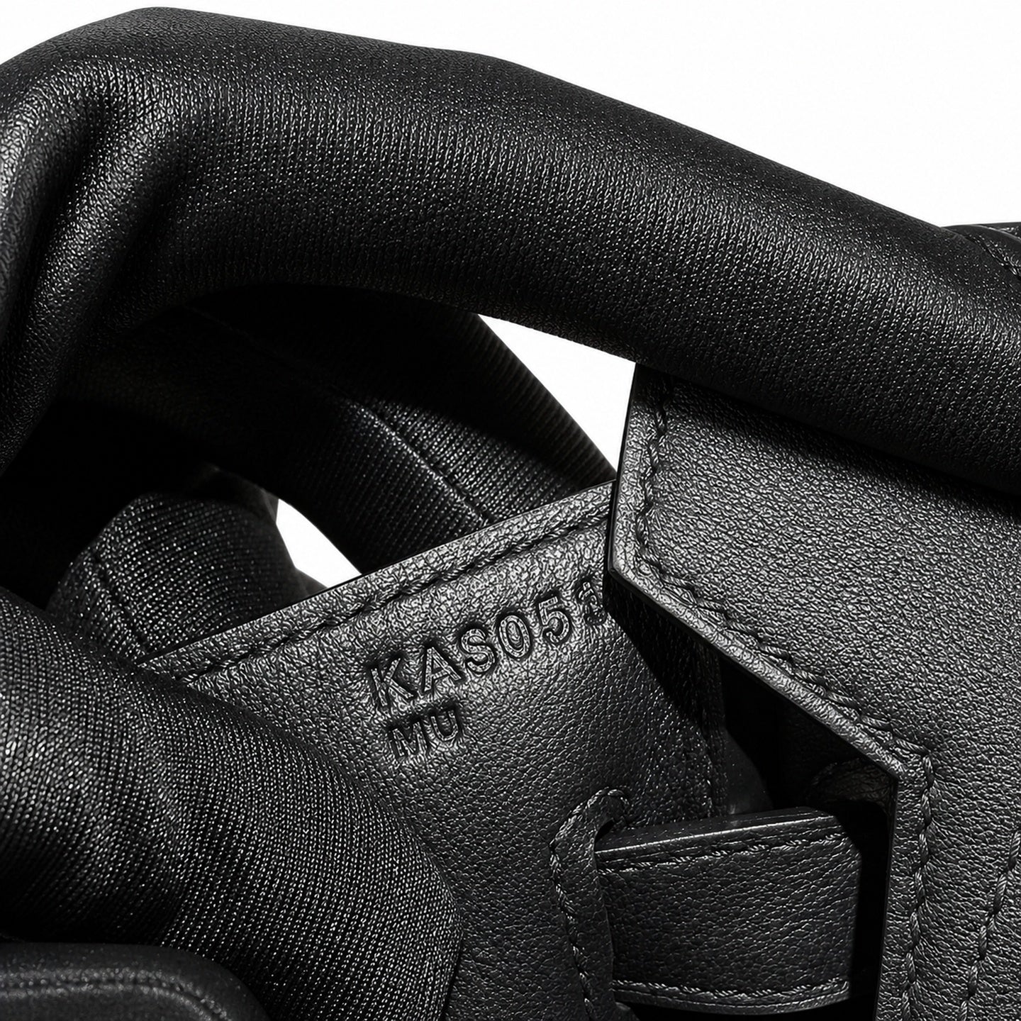 Birkin Ghillies 30 Total Black Leather Top-Handle Bag