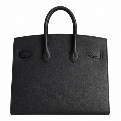 Birkin 25 Sellier 89 Black Epsom Gold Hardware