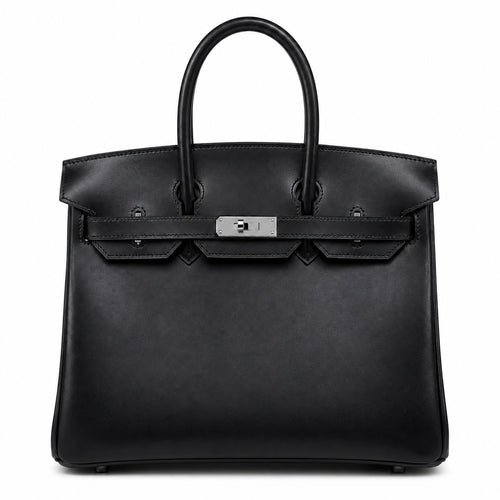 Rare Limited Edition Birkin 30cm So Black Total Matte-Hardware Luxury Tote