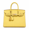 Birkin Style 25/30 Sellier in Lime Epsom Leather (Gold Hardware)
