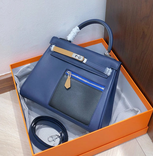 Striking Multi-tonal BLUE Palladium Hardware