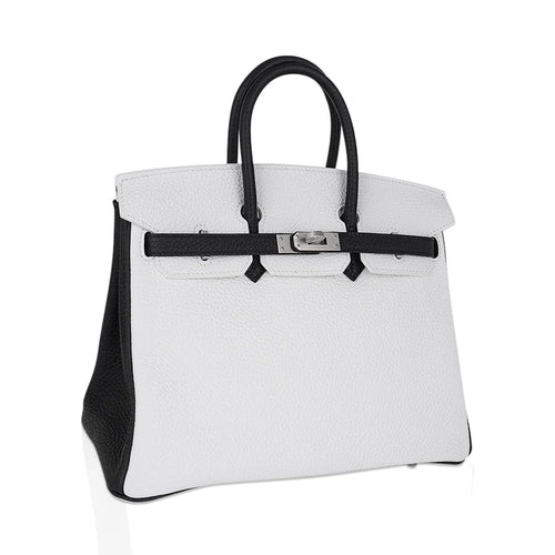White With Black Brushed Palladium Hardware